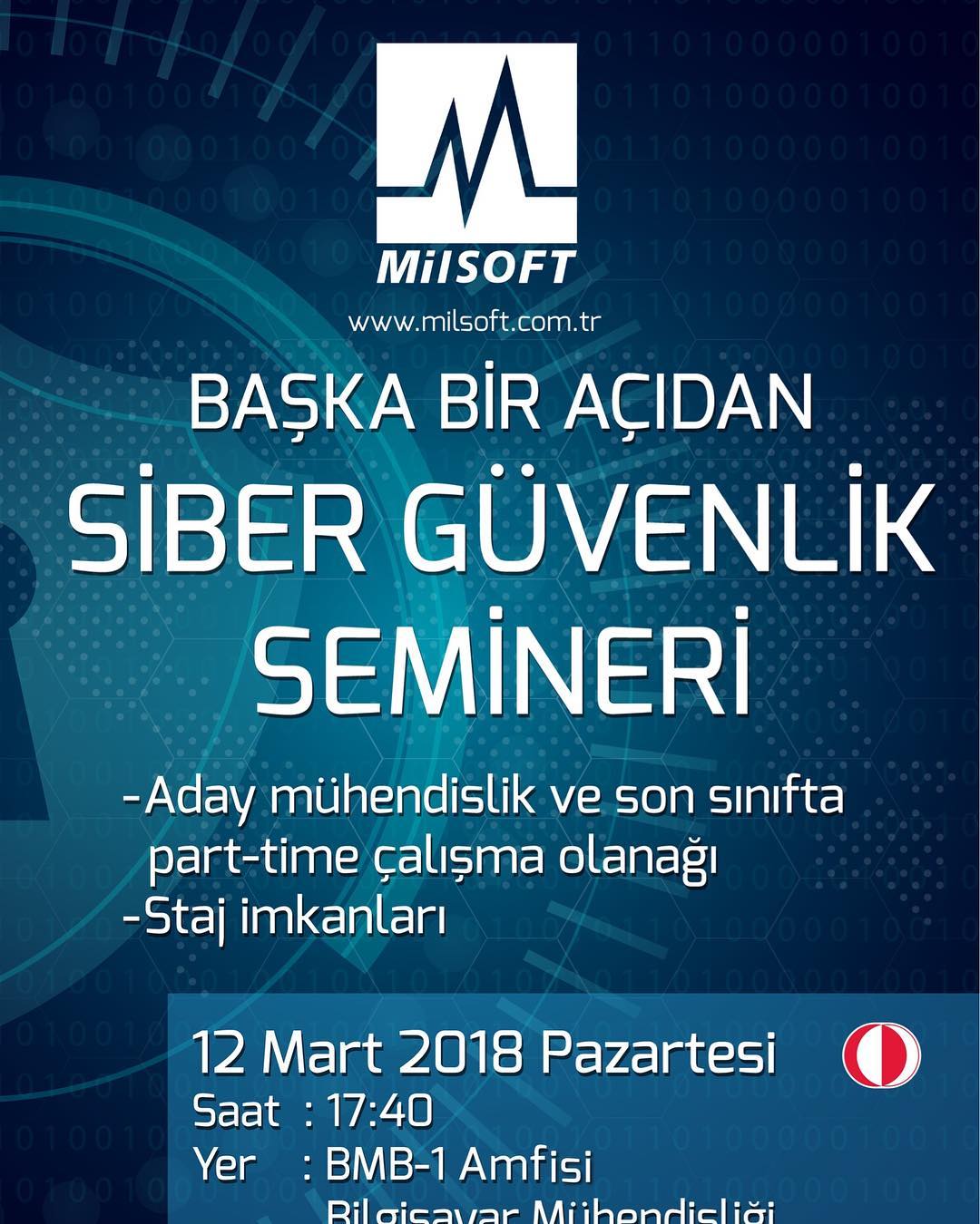 SİBER GÜVENLİK SEMİNERİ